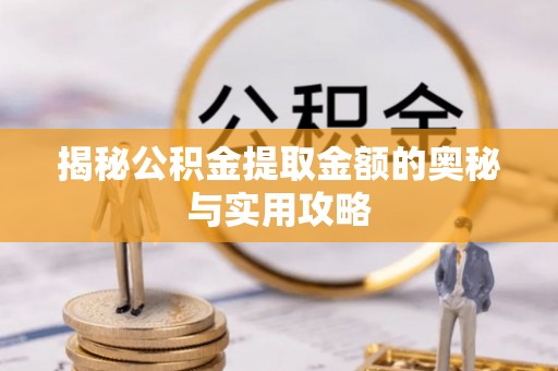 武安揭秘公积金提取金额的奥秘与实用攻略